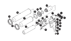 Metal Semco Adapter 20oz/ 32oz 550 Gun 231898