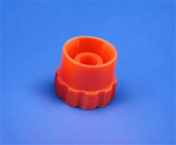 Orange Luer Lock Round Tip Cap AD400-OR pk/1000