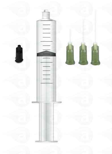 Luer lock assorted syringe tip component kit SA8477 Adhesive Dispensing Ltd